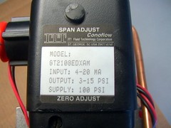 NEW Badger Meter HP-30 30,000 PSI Air-To-Close Valve TLDA Positioner