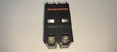 FPE FEDERAL PACIFIC NA270 2 Pole 70 Amp 120/240V NA Circuit Breaker RED Flaw