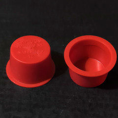 25x Caplugs T-12 Female 3/4″ NPT / IPS Plug Protectors Valves Pipes Fittings Red