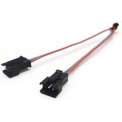 1 Female to 2 Male 3pin 4pin 5pin JST SM Connector Splitter Cable for LED Strip