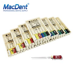 Mani Dental Root Canal Endo K-files 21-25-31mm All Sizes 6Files/pk
