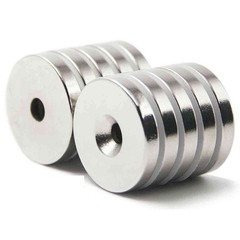 Countersunk Ring Round Disc Strong Magnets Rare Earth Neodymium Hole N35