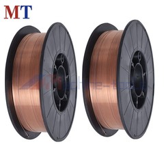 2 Pack ER70S-6 .030″ (0.8mm) Mild Steel MIG Welding Wire 11 Lbs Roll