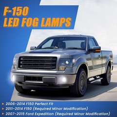 LED Fog Lights for 2006 2007 2008 2009 2010 2011 2012 2013 2014 Ford F150 Access