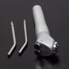 Dental 3 Way Air Water Spray Triple Syringe Handpiece w/ 2 Nozzles Tips Tubes CE