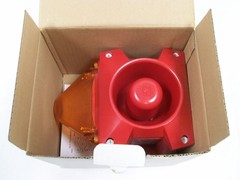 NEW NOS Pfannenberg PA X 5-05 PAX505 AMBER PATROL FlashIng Soundr Beacon 50310da