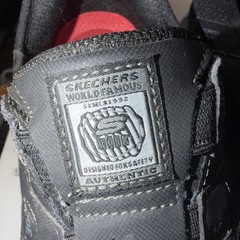 Skechers Slip-ins Cankton Faison Steel Toe Work Shoes Mens 10.5 Black 200211/BLK