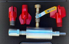 Horizontal Earth Boring Tool (NEW) w/ 1″, 2″, & 3″ Bits (NO CASE)