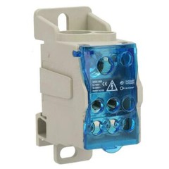 Distribution Terminal Block 160A POWER DISTRIBUTION DIN Rail 6-250 AWG LOT OF 5