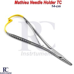 Mathieu TC Forceps Pliers Needle Holder Hemostat Surgical Dental Instruments CE