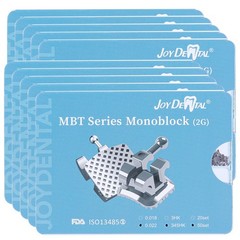 50 Sets Dental Orthodontic MIM Monoblock Brackets Mini MBT 0.022″ Hooks AZDENT