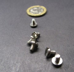 18-8 Stainless Steel Pan Head Slotted Machine Screw 6-32 x 3/16″, 300 pcs