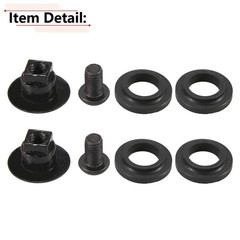 2pcs Rear Quarter Glass Window Latch Bolt Kit 03-17 Toyota Sienna