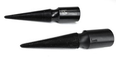 Baldor Lathe Motor Spindle Set Right & Left 3/8″ Arbor Friction Grip 3-1/2″ L