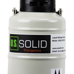 U.S. Solid Liquid Nitrogen Tank LN2 Storage Container Dewar, 3L/6L/10L/20L/30L