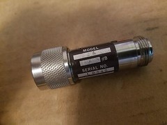 Weinschel Engineering Model 2A 3dB RF Attenuator Type-N(m-f) DC-18GHz #L9845