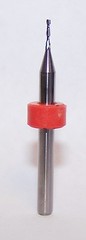 (5) 0.80mm (.0315″) MICRO CARBIDE 2 FLUTE ENDMILL, LONG FLUTE 1600.0315.157