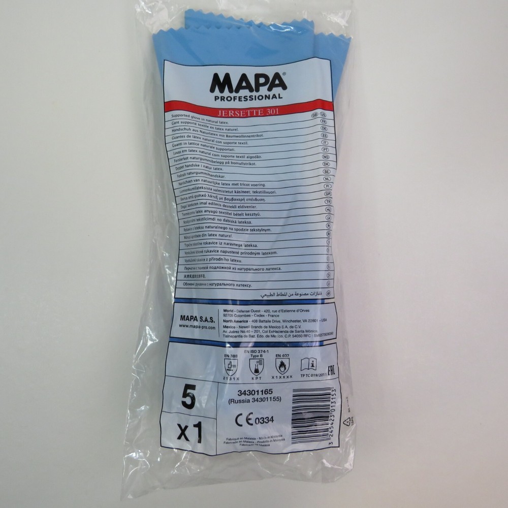 MAPA Professional Jersette 301 Work Gauntlets – Size 5