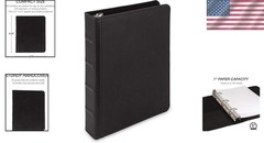 Vintage Style 3 Ring Binder 5.5×8.5 Inches