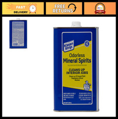 Odorless Mineral Spirits 1 Quart – Solvent for Paint Thinner, Cleaning, & Degrea