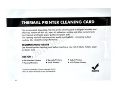 25 DYMO Compatible 60622 CLEANING CARDS, 4″ x 6″ Works Great For DYMO 1744907