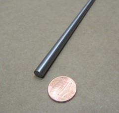 4140/4142 Steel Rod, Metric 7 mm Dia. (-0.051) x 3 FT Length