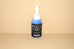Metal Head 2 Paint Marker Blue 2 Oz Auto Salvage Industrial Junk Yard Crafts