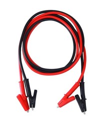 2 Pieces Silicone 39-Inch Alligator Clip Leads, 5A Max Current for Testing