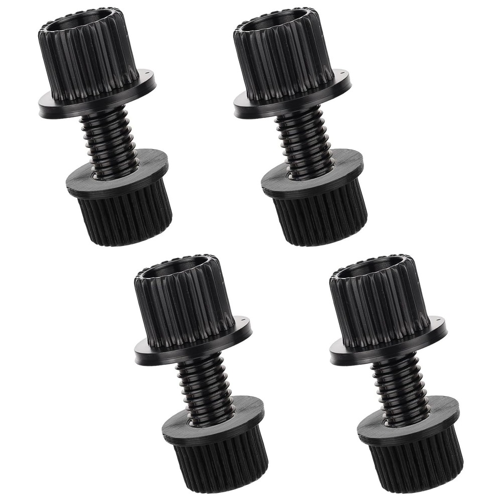 License Plate Bolts 4 Pcs 6Mm License Plate Screws Universal Thread Screws Nylon