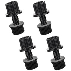 License Plate Bolts 4 Pcs 6Mm License Plate Screws Universal Thread Screws Nylon