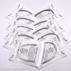 10 Packs Dental Super Elastic NITI Round Rectangular Arch Wire Ovoid/Natural