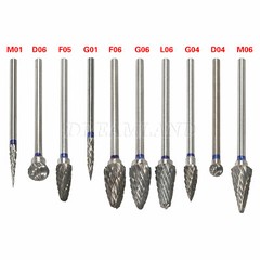 10x Denta lTungsten Carbide Dental Acrylic Bur Drill 2.35mm Fit Teeth Handpiece