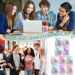 Fuutreo 10 Pcs Appreciation Gifts for Coworkers Bulk Cute Bubble Classic