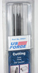 US Forge 09921 Cutting Rods 3/32 in Dia Electrodes AC/DC for Cutting Steel 3pk