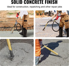 Handheld Concrete Vibrator, 800W Electric Vibrator 13000 VPM, Electric Concrete