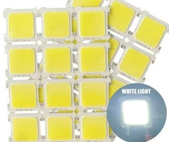 12PCS 500 Lumen Bright White 6000K High Power COB LED DC 3V DIY LED Flood Light