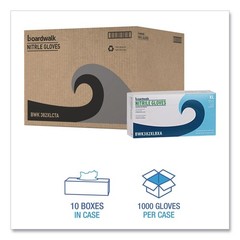 Boardwalk 382XXLCTA 9.5″ 5 mil Disposable Nitrile Gloves – XXL/Blu (1000/CT) New