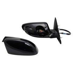 2011-2019 Dodge Charger Power Heated Blind Spot Foldaway Mirrors Paint to Match