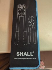 SHALL Cable Lug Crimping Tool W/Cable Cutter Kit