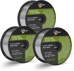 Flux Core Welding Wire .030″ -E71T-GS Mild Steel MIG Wire 2 Pounds × 3 Packs