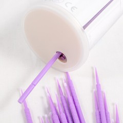 400Pcs Dental Microbrush Applicators Tips Micro Brush Regular Fine Ultrafine