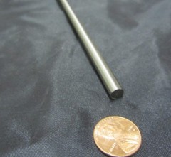4140/4142 Steel Rod, Metric 7 mm Dia. (-0.051) x 3 FT Length