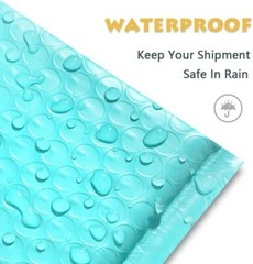 100 #5 Teal Poly Bubble Mailers 10.5″ x 16″ Shipping Mailing Padded Envelopes