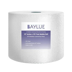 Large Heavy Duty Air Bubble Cushioning Wrap Rolls with Dispenser Carton for