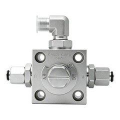 2 Three Way Diverter Valves for 1-2 ton Chinese Mini Excavator Fast Shipping