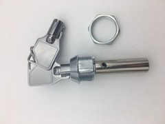 Wizard Spiral Gumball Machine Replacement Top Lid Lock with Screw Tip Attachment
