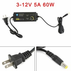 Adjustable power supplies Voltage 3 to 24V AC/DC Switch Power LED Display