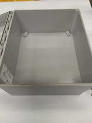 Hoffman A12106CHQRFGW Enclosure Hinged Enclosure Used 12″x10″x6″