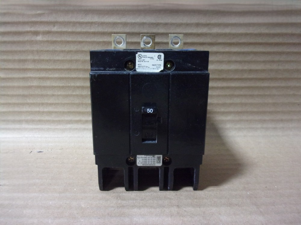NEW Cutler Hammer GHB GHB3050 3 Pole 50 Amp 480V Circuit Breaker NNB