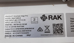 RAK Outdoor LoRaWAN Gateway WisGate Edge Pro V2 (RAK7289V2)